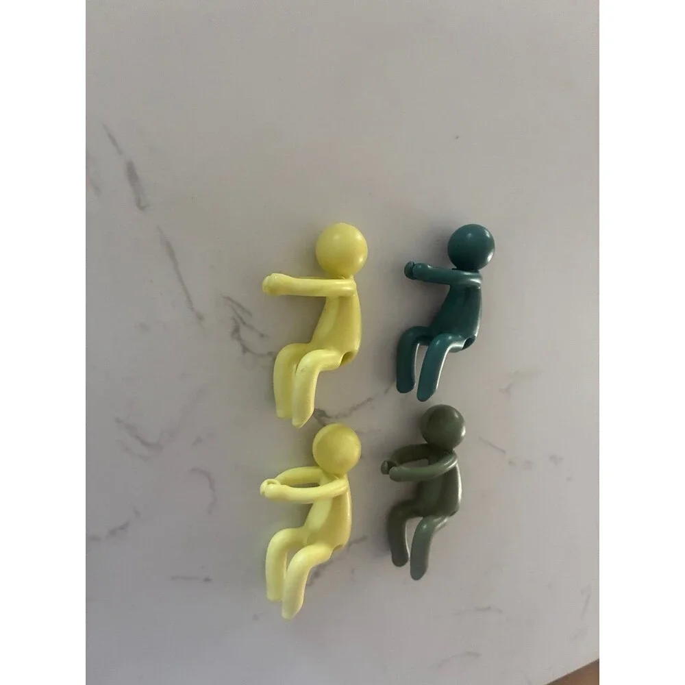 Plant Support Figurines Set of 4 Mini Plant Holders New